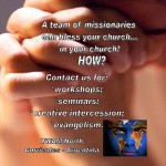 A team of missionaries could bless you and your Church