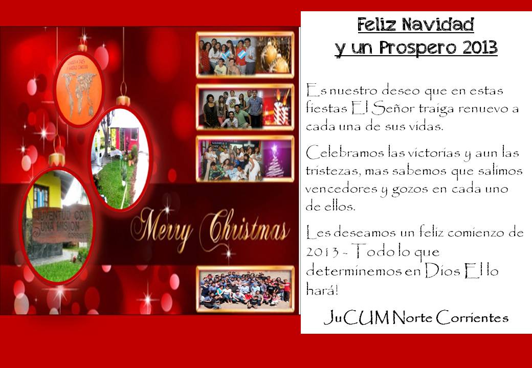 saludo navideño 2012